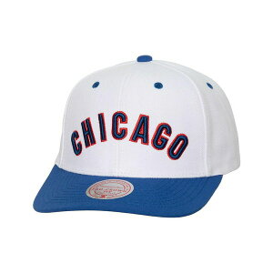 �~�b�`�F��&�l�X �����Y �X�q �A�N�Z�T���[ Men's White Chicago Cubs Cooperstown Collection Pro Crown Snapback Hat White