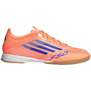 adidas �A�f�B�_�X �����Y �X�j�[�J�[ �yadidas F50 League Indoor Coral Blaze Pack�z �T�C�Y US_8(26.0cm) Beam Orange/Lucid Blue/Cloud White