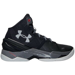 Under Armour �A���_�[�A�[�}�[ �����Y �X�j�[�J�[ �yUA Curry 2 Professional�z �T�C�Y US_9(27.0cm) Black/Stealth Grey-Metallic Silver