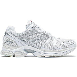 Saucony �T�b�J�j�[ �����Y �X�j�[�J�[ �ySaucony ProGrid Triumph 4 Heritage Pack White Silver�z �T�C�Y US_11(29.0cm) White/Silver