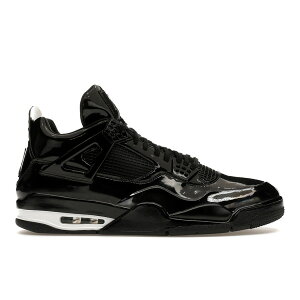 Jordan �W���[�_�� �����Y �X�j�[�J�[ �yJordan 4 Retro 11Lab4 Black�z �T�C�Y US_12(30.0cm) Black/White