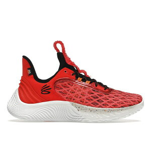 Under Armour �A���_�[�A�[�}�[ �����Y �X�j�[�J�[ �yUnder Armour Curry Flow 9 Sesame Street Elmo�z �T�C�Y US_9.5(27.5cm) Red/Black/White