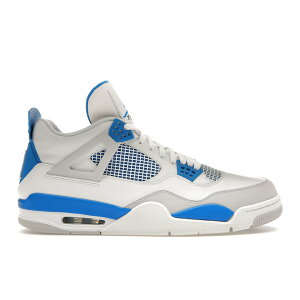 Jordan �W���[�_�� �����Y �X�j�[�J�[ �yJordan 4 Retro Military Blue (2012)�z �T�C�Y US_8.5(26.5cm) White/Military Blue-Neutral Grey