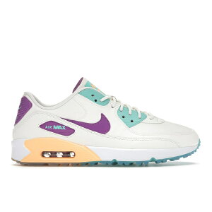 Nike �i�C�L �����Y �X�j�[�J�[ �yNike Air Max 90 Golf NRG US Open Torrey Pines Pack�z �T�C�Y US_8.5(26.5cm) Sail/Melon Tint-Tropical Twist-Purple Nebula
