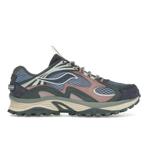 Saucony �T�b�J�j�[ �����Y �X�j�[�J�[ �ySaucony Grid Aura X Blue Multi�z �T�C�Y US_7(25.0cm) Blue/Multi