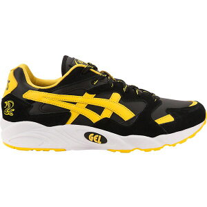 ASICS �A�V�b�N�X �����Y �X�j�[�J�[ �yASICS Gel-Diablo Welcome to the Dojo�z �T�C�Y US_9(27.0cm) Performance Black/Tai-Chi Yellow-Cobra Logo