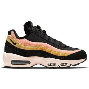 Nike �i�C�L ���f�B�[�X �X�j�[�J�[ �yNike Air Max 95 Black Fur (Women's)�z �T�C�Y US_7.5(24.5cm) Black/Multi