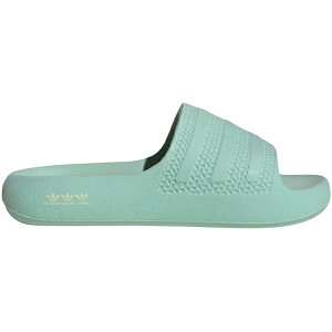 adidas �A�f�B�_�X ���f�B�[�X �X�j�[�J�[ �yadidas Adilette Ayoon Slides Ash Green (Women's)�z �T�C�Y US_7(24.0cm) Ash Green/Ash Green/Cream White