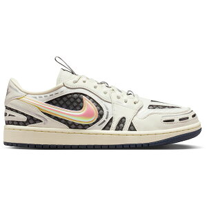 Jordan �W���[�_�� ���f�B�[�X �X�j�[�J�[ �yJordan 1 Low Method of Make V3 Sail Coconut Milk (Women's)�z �T�C�Y US_5.5(22.5cm) Sail/Coconut Milk/Anthracite/Metallic Silver