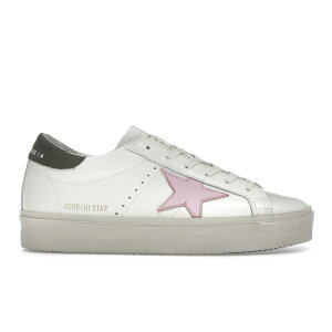 Golden Goose �S�[���f���O�[�X ���f�B�[�X �X�j�[�J�[ �yGolden Goose Hi Star White Pink Silver (Women's)�z �T�C�Y US_6(23.0cm) White/Pink
