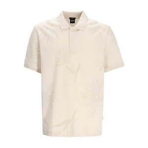 �{�X �����Y �|���V���c �g�b�v�X Parris floral-patterned polo shirt Neutrals