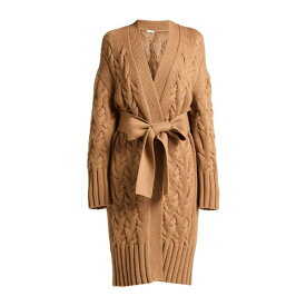 【送料無料】 マロ レディース ニット&セーター アウター Cardigans Beige