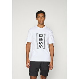 ボス メンズ Tシャツ トップス TEE ICONIC - Print T-shirt - white