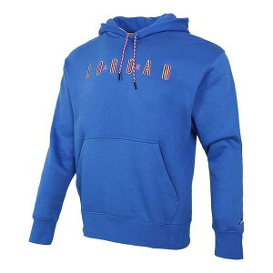 Air Jordan W[_ Y Xj[J[ yMen's Air Jordan Sport DNA Solid Color Fleece Lined Hooded Pullover Sports Royal Blue CK9568-480z TCY US_M_S