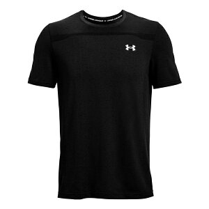 Under Armour A_[A[}[ Y Xj[J[ yUnder Armour Seamless T-Shirt 'Black' 1361131-001z TCY US_M_L