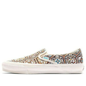Vans oY Y Xj[J[ yVans KITH x Classic Slip-On 'Brown Moroccan Pattern' VN0A45JK2CNz TCY US_8(26.0cm)