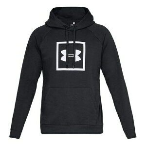 Under Armour A_[A[}[ Y Xj[J[ yMen's Under Armour Rival Fleece Logo Black 1329745-001z TCY US_M_S