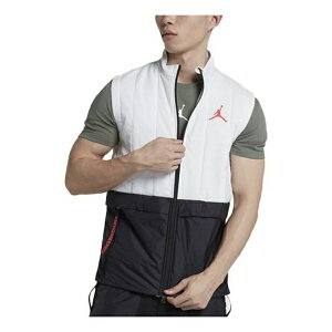 Air Jordan W[_ Y Xj[J[ yAir Jordan As 23 Engineered Quilted Vest 'White' AJ1057-100z TCY US_M_L