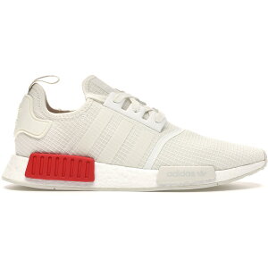 adidas アディダス メンズ スニーカー 【adidas NMD R1 Off White Lush Red】 サイズ US_9(27.0cm) Off White/Off White/Lush Red