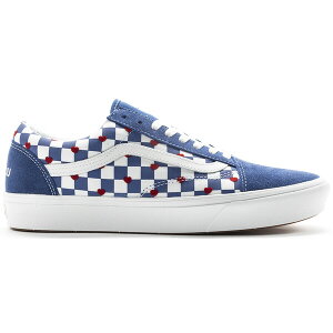 Vans �o���Y �����Y �X�j�[�J�[ �yVans Old Skool ComfyCush Autism Awareness (2020)�z �T�C�Y US_M_4 Vans Heart/True Blue