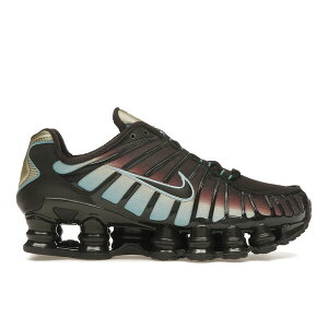 Nike �i�C�L ���f�B�[�X �X�j�[�J�[ �yNike Shox TL Velvet Brown Denim Turquoise (Women's)�z �T�C�Y US_8(25.0cm) Velvet Brown/Desert Khaki/Denim Turquoise