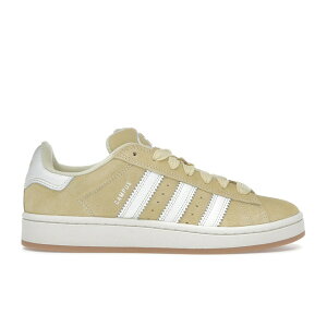 adidas �A�f�B�_�X ���f�B�[�X �X�j�[�J�[ �yadidas Campus 00s Camp Core White Almost Yellow (Women's)�z �T�C�Y US_9.5(26.5cm) Core White/Almost Yellow/Core White
