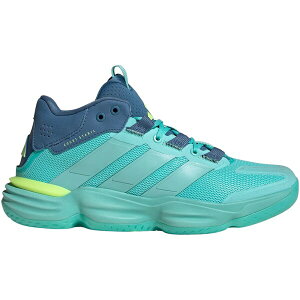 adidas �A�f�B�_�X ���f�B�[�X �X�j�[�J�[ �yadidas Court Stabil Indoor Flash Aqua Dusky Ink (Women's)�z �T�C�Y US_9(26.0cm) Flash Aqua/Flash Aqua/Dusky Ink