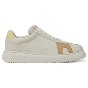 Camper �J���y�[�� ���f�B�[�X �X�j�[�J�[ �yCamper Twins K21 Sneaker White Beige Blue Yellow (Women's)�z �T�C�Y EU_38(24cm) White