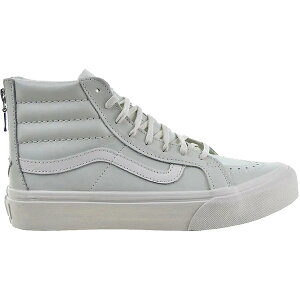 Vans �o���Y ���f�B�[�X �X�j�[�J�[ �yVans Sk8-Hi Slim Zip Leather Zephyr Blue (Women's)�z �T�C�Y US_7.5(24.5cm) Zephyr Blue