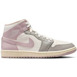Jordan �W���[�_�� ���f�B�[�X �X�j�[�J�[ �yJordan 1 Mid Enigma Stone Particle Rose (Women's)�z �T�C�Y US_9.5(26.5cm) Sail/Enigma Stone/Coconut Milk/Particle Rose