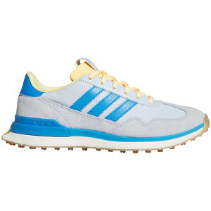 adidas �A�f�B�_�X ���f�B�[�X �X�j�[�J�[ �yadidas S2G 26 Textile Spikeless Golf Crystal Sky Ice Tangerine (Women's)�z �T�C�Y US_9(26.0cm) Crystal Sky/Lucid Ray Blue/Ice Tangerine