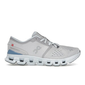 On �I�� ���f�B�[�X �X�j�[�J�[ �yOn Running Cloud X 4 Silver Chambray (Women's)�z �T�C�Y US_8.5(25.5cm) Silver/Chambray