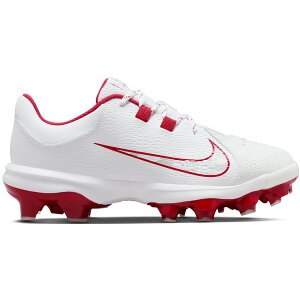 Nike �i�C�L ���f�B�[�X �X�j�[�J�[ �yNike Hyperdiamond 4 Pro MCS White Pure Platinum University Red (Women's)�z �T�C�Y US_W_11.5 White/Pure Platinum/University Red