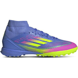 adidas �A�f�B�_�X ���f�B�[�X �X�j�[�J�[ �yadidas F50 League Mid-Cut TF Celestial Victory Pack (Women's)�z �T�C�Y US_W_11.5 Blue Fusion/Lucid Lemon/Lucid Pink