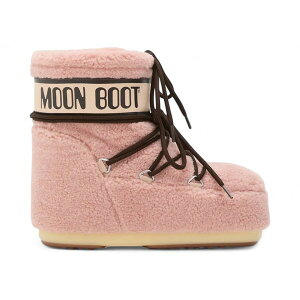 Moon Boot ���[���u�[�c ���f�B�[�X �X�j�[�J�[ �yMoon Boot Moon Boot Icon Low Fleece Pink (Women's)�z �T�C�Y US_W_33/35 Pink