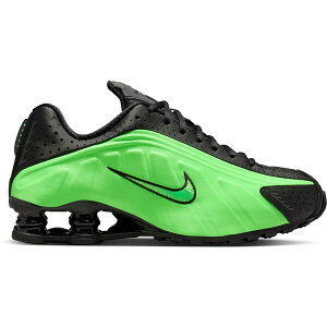 Nike �i�C�L ���f�B�[�X �X�j�[�J�[ �yNike Shox R4 Black Voltage Green (Women's)�z �T�C�Y US_8(25.0cm) Black/Black/Voltage Green