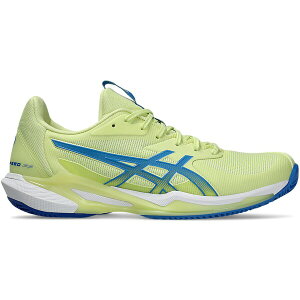 ASICS �A�V�b�N�X ���f�B�[�X �X�j�[�J�[ �yASICS Solution Speed FF 3 Clay Huddle Yellow Blue Coast (Women's)�z �T�C�Y US_8.5(25.5cm) Huddle Yellow/Blue Coast