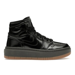 Jordan �W���[�_�� ���f�B�[�X �X�j�[�J�[ �yJordan 1 Elevate High SE Black Gum (Women's)�z �T�C�Y US_W_10 Black/Medium Ash/Gum Light Brown/Black