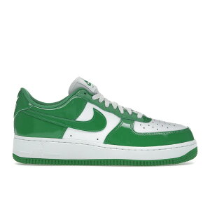 Nike �i�C�L ���f�B�[�X �X�j�[�J�[ �yNike Air Force 1 Low '07 Kelly Green Patent (Women's)�z �T�C�Y US_5(22.0cm) White/Kelly Green