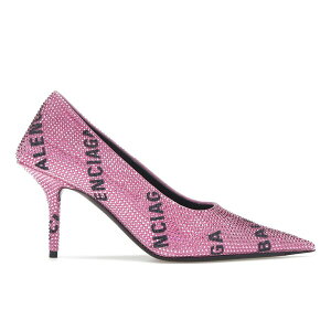 Balenciaga �o�����V�A�K ���f�B�[�X �X�j�[�J�[ �yBalenciaga Square Knife Embellished Pumps Pink Black (Women's)�z �T�C�Y US_6(23.0cm) Pink/Black
