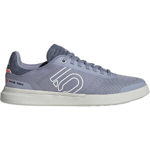 adidas �A�f�B�_�X ���f�B�[�X �X�j�[�J�[ �yadidas Five Ten Sleuth DLX Canvas Silver Violet Cloud White Coral Fusion (Women's)�z �T�C�Y US_7(24.0cm) Silver Violet/Cloud White/Coral Fusion