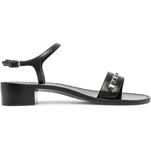 Ferragamo �t�F���K�� ���f�B�[�X �X�j�[�J�[ �yFerragamo Tiny Vara Bow Applique Trim Sandals Black (Women's)�z �T�C�Y US_W_4.5 Black