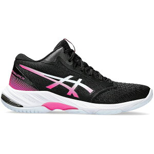 ASICS �A�V�b�N�X ���f�B�[�X �X�j�[�J�[ �yASICS Netburner Ballistic FF 3 Black Hot Pink (Women's)�z �T�C�Y US_6(23.0cm) Black/Hot Pink