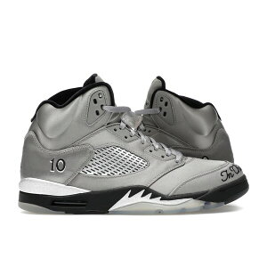 Jordan �W���[�_�� ���f�B�[�X �X�j�[�J�[ �yJordan 5 Retro Wings (2025) (Women's)�z �T�C�Y US_8(25.0cm) Medium Grey/Black/Metallic Silver