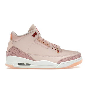 Jordan �W���[�_�� ���f�B�[�X �X�j�[�J�[ �yJordan 3 Retro Valentine's Day Treat Yourself (2025) (Women's)�z �T�C�Y US_5(22.0cm) Washed Coral/Gym Red/Sail