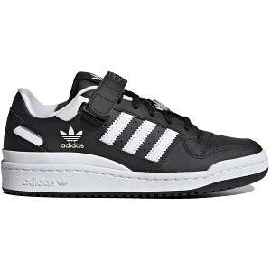 adidas �A�f�B�_�X ���f�B�[�X �X�j�[�J�[ �yadidas Forum Low Core Black Cloud White (Women's)�z �T�C�Y US_7.5(24.5cm) Core Black/Cloud White/Core Black