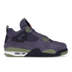 Jordan �W���[�_�� ���f�B�[�X �X�j�[�J�[ �yJordan 4 Retro Canyon Purple (Women's)�z �T�C�Y US_5(22.0cm) Canyon Purple/Anthracite/Alligator/Safety Orange