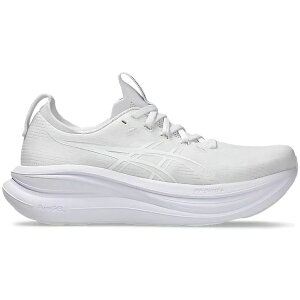 ASICS �A�V�b�N�X ���f�B�[�X �X�j�[�J�[ �yASICS Gel-Nimbus 28 White (Women's)�z �T�C�Y US_7(24.0cm) White/White
