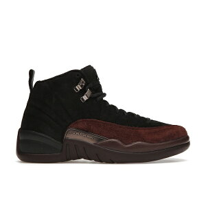 Jordan �W���[�_�� ���f�B�[�X �X�j�[�J�[ �yJordan 12 Retro SP A Ma Manire Black (Women's)�z �T�C�Y US_W_10 Black/Black-Burgundy Crush