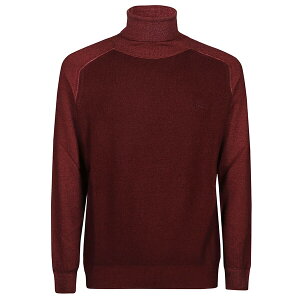 Gg Y jbg&Z[^[ AE^[ Raglan Sleeves Turtle Neck Sweater Bordeaux